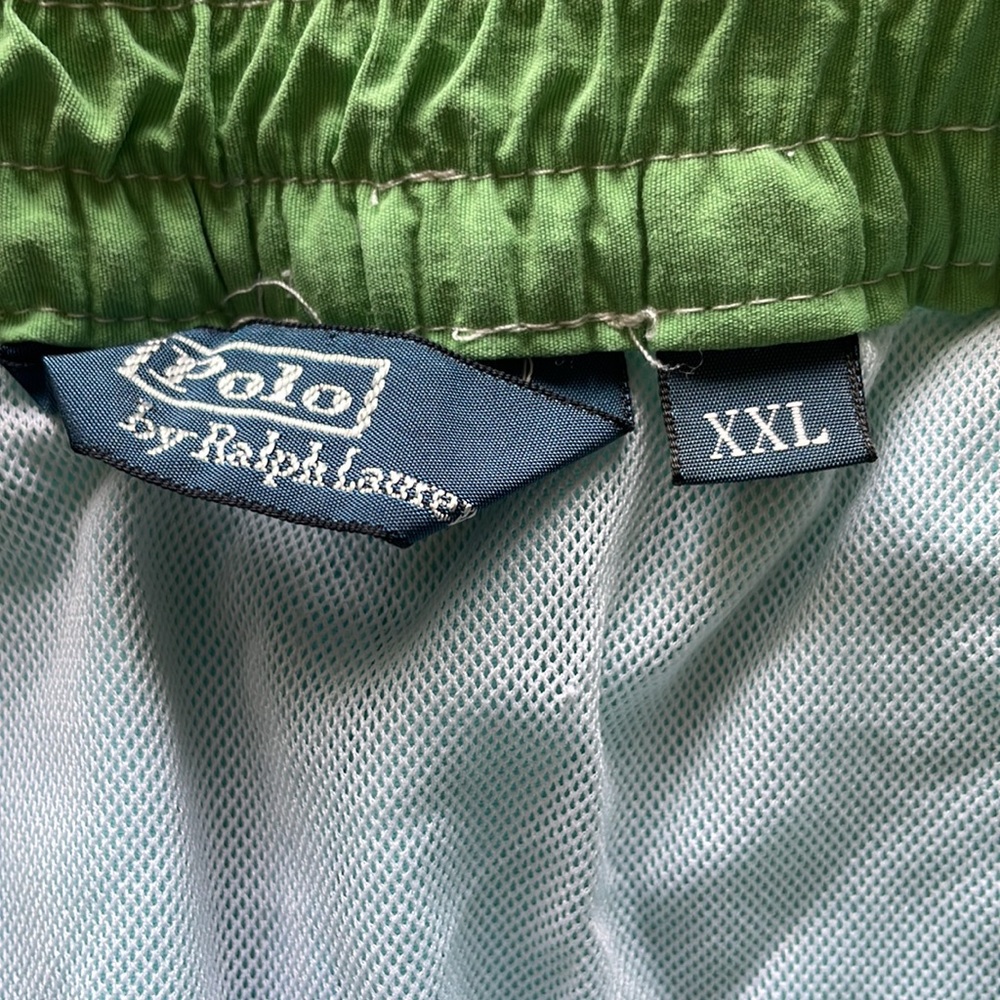 Polo Ralph Lauren board shorts. XXL. Lt turquiose. Pockets! Liner. - Picture 11 of 13